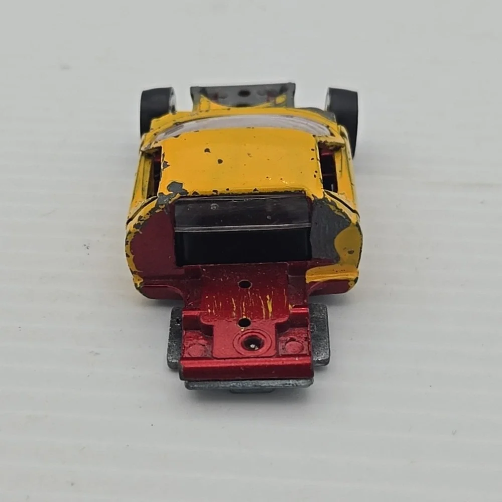 Hot Wheels 6605 Miura P400 Lamborghini Red Yellow Parts Car Italy